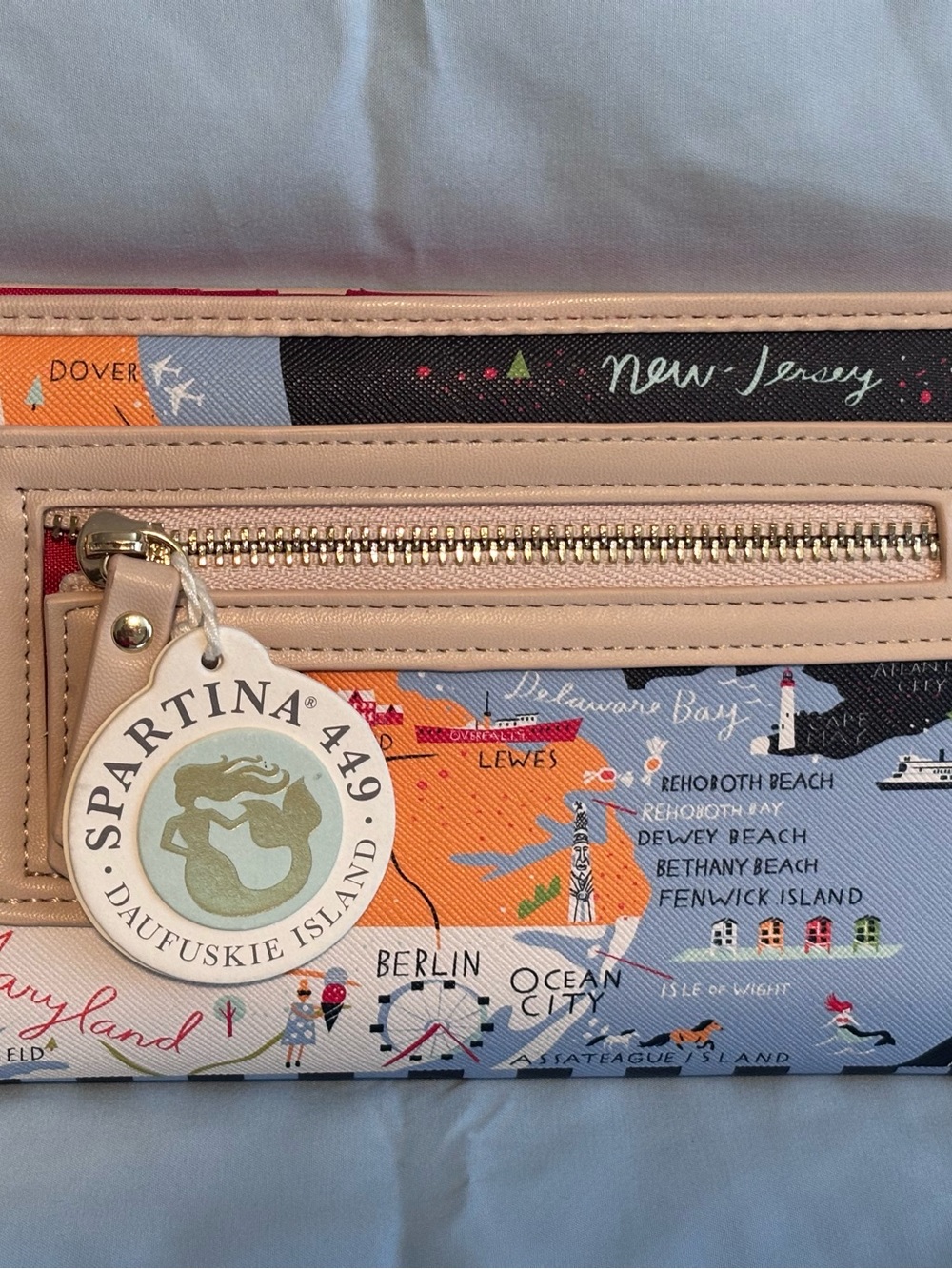 Spartina 449 Bay Dreams Snap Wallet - Picture 2 of 5
